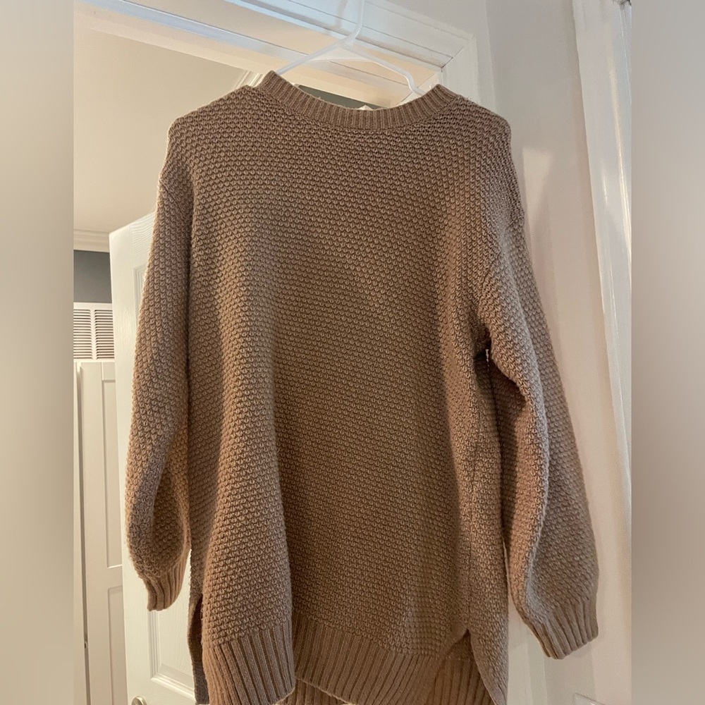 Tan/Brown Knit Sweater